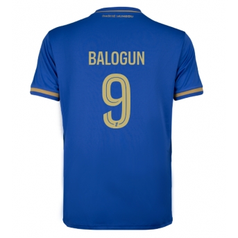 Billige Fotballdrakt AS Monaco Folarin Balogun #9 Replika Bortedrakt 2025-26 Kortermet